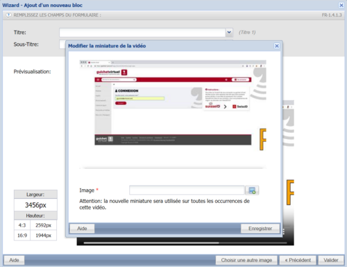 Vidéo venant de la bibliothèque locale