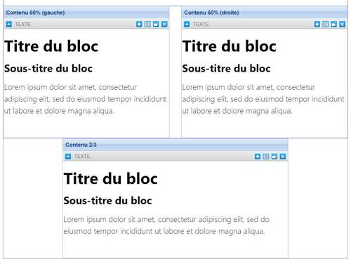 Ajouter des blocs