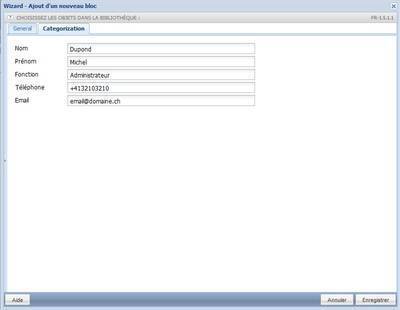 Gestion de l'annuaire