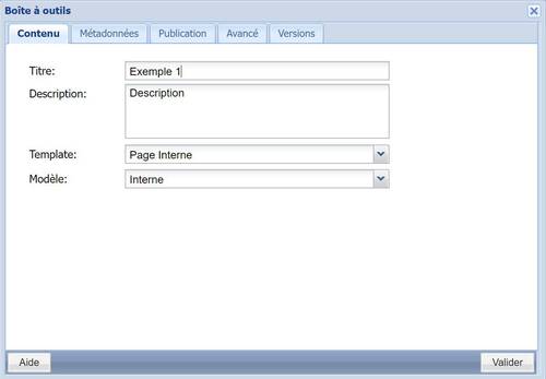 Éditer le titre et la description